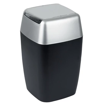Spirella Retro szemetes 7L, fekete