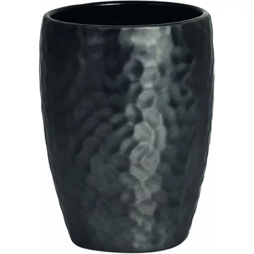 Spirella Darwin Hammered fogmosópohár, fekete