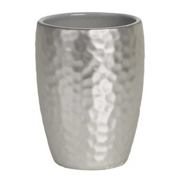 Spirella Darwin Hammered fogmosópohár, ezüst