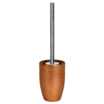 Spirella Darwin Hammered WC-kefe-tartó és kefe, rézszín