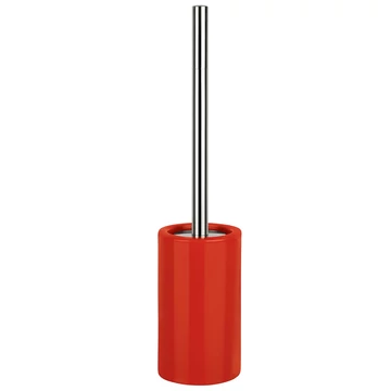 Spirella Tube WC-kefe-tartó és kefe, piros