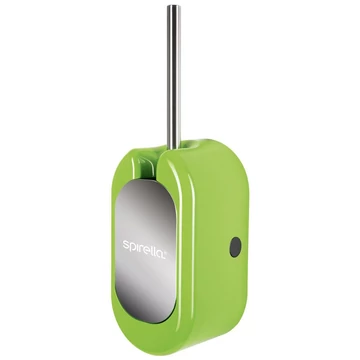 Spirella Cube WC-kefe-tartó és kefe, zöld