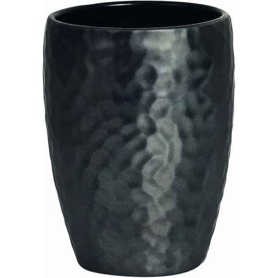 Spirella Darwin Hammered fogmosópohár, fekete