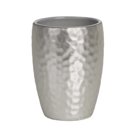 Spirella Darwin Hammered fogmosópohár, ezüst