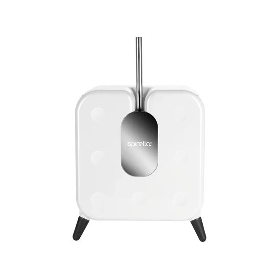 Spirella Cube WC-kefe-tartó, kefe és WC-papír-tartó, fehér