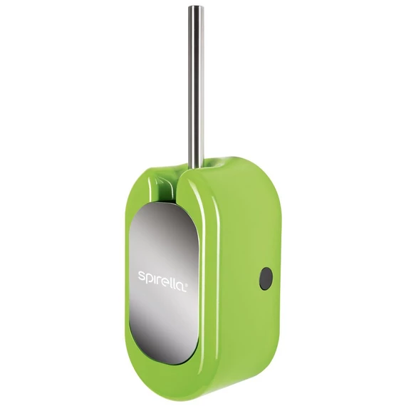 Spirella Cube WC-kefe-tartó és kefe, zöld